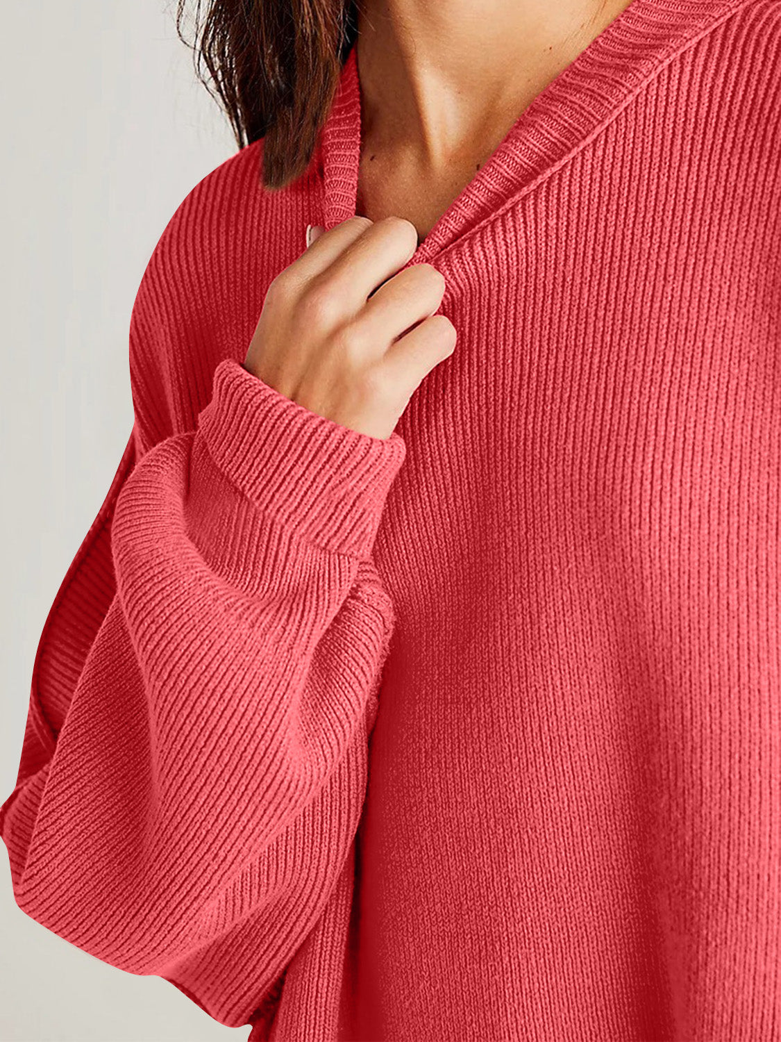 Feels Like Home Side Slit Sweater