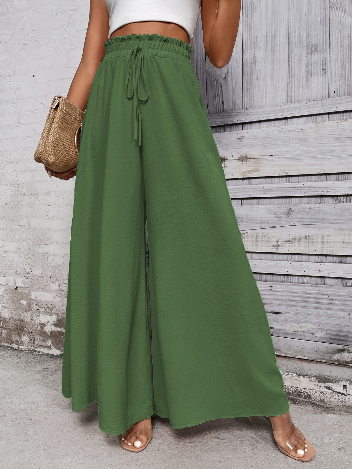 Lila High Waist Wide Leg Pants