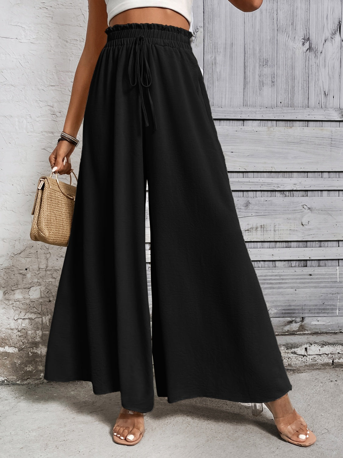 Lila High Waist Wide Leg Pants