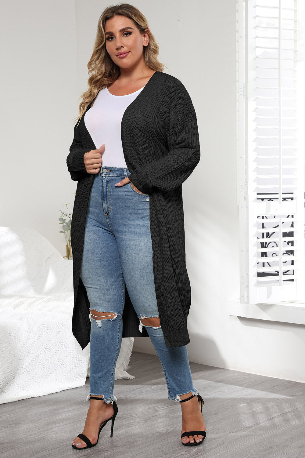 De Stefano Long Sleeve Cardigan