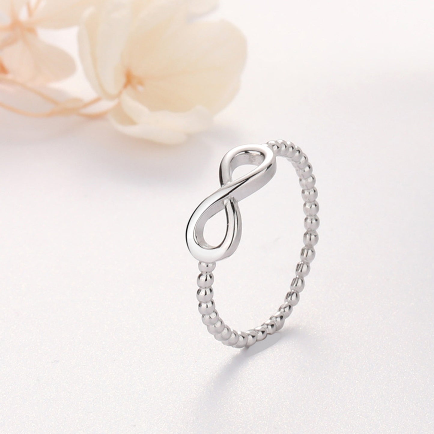 Infinity 888 Silver Ring