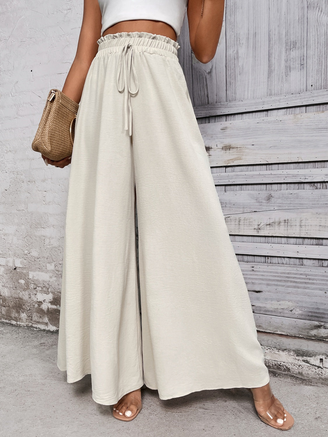 Lila High Waist Wide Leg Pants