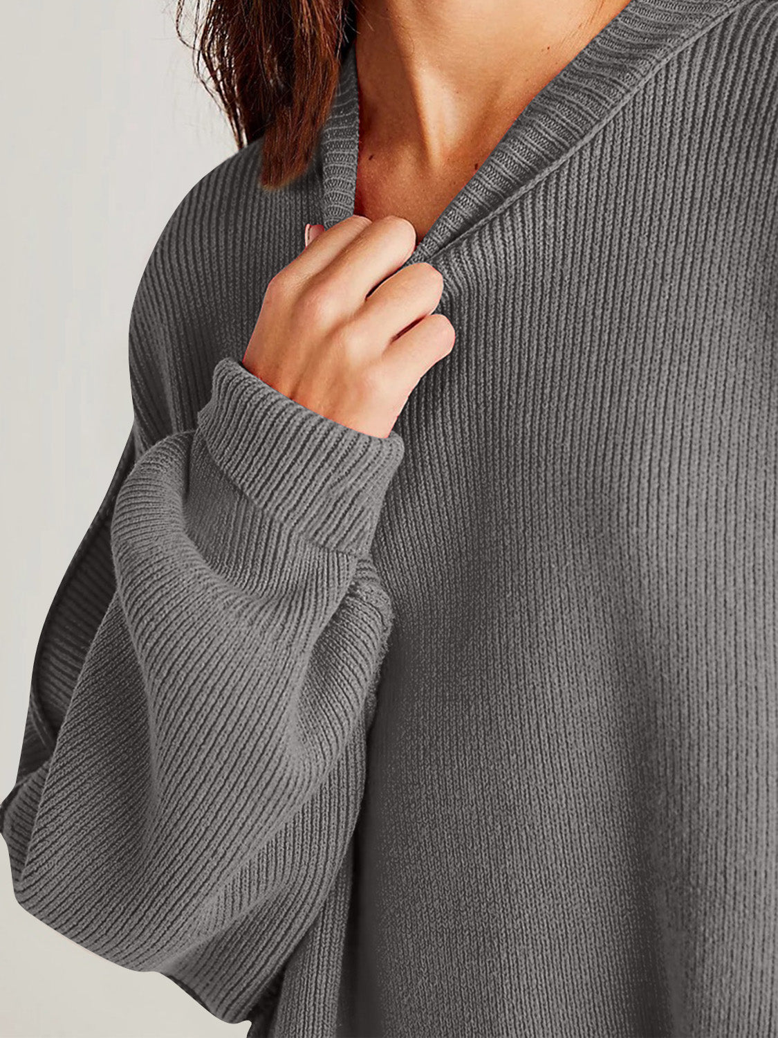 Feels Like Home Side Slit Sweater