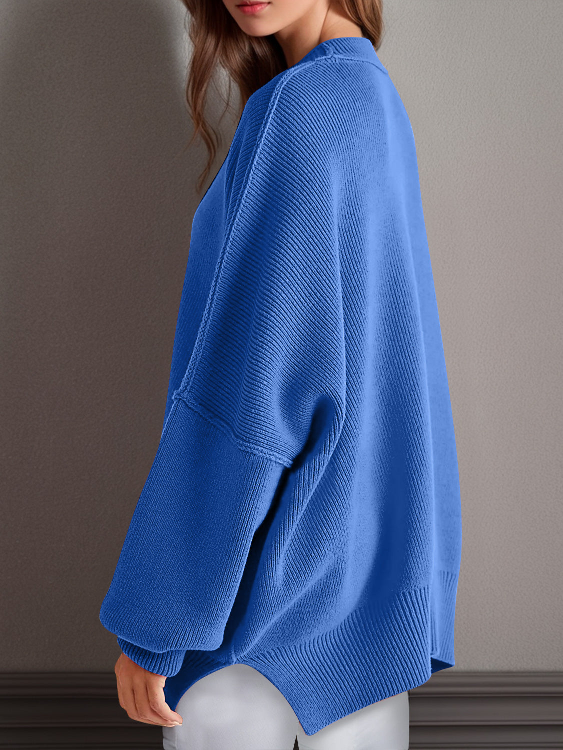 Feels Like Home Side Slit Sweater