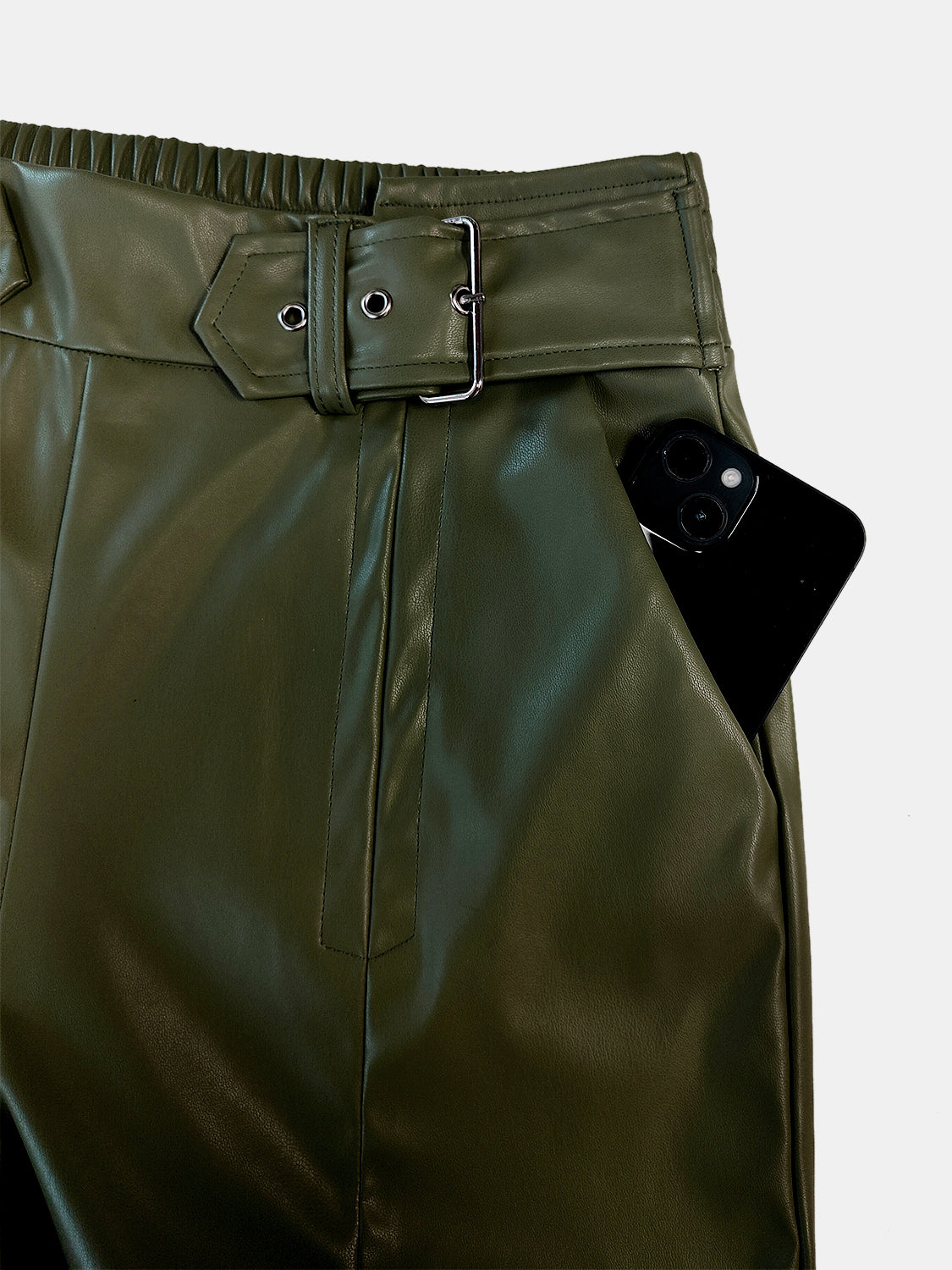 Arasi Elastic Waist Wide Leg Pants