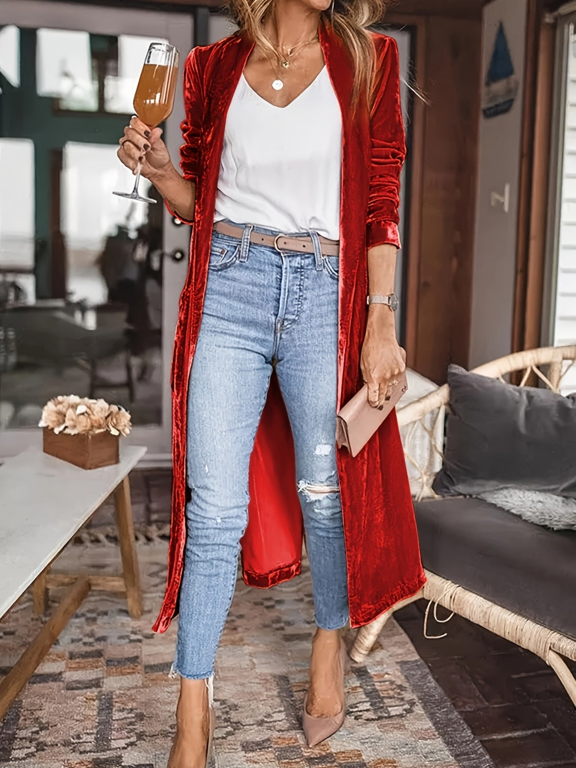 Chrishelle Duster Coat