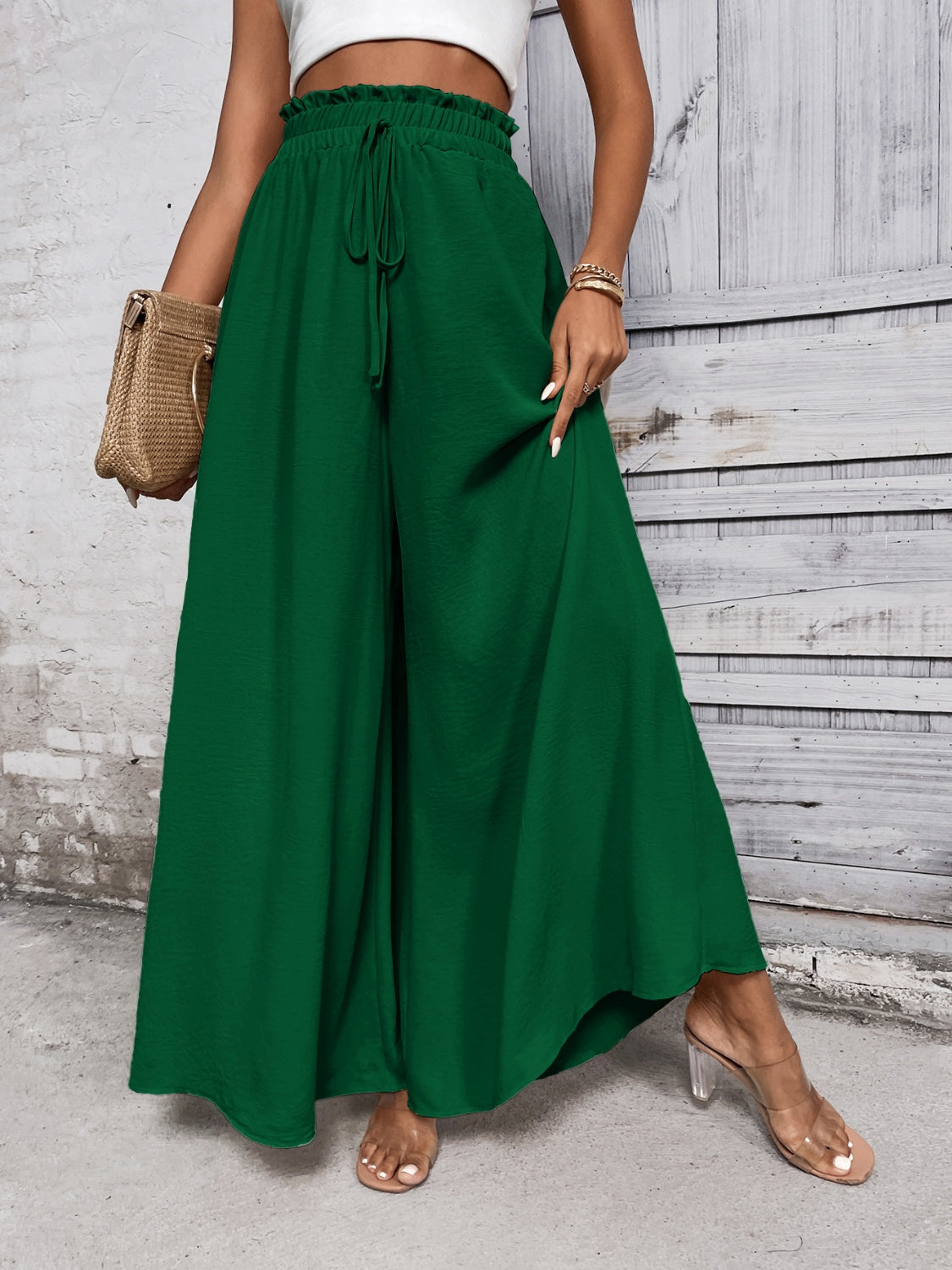 Lila High Waist Wide Leg Pants