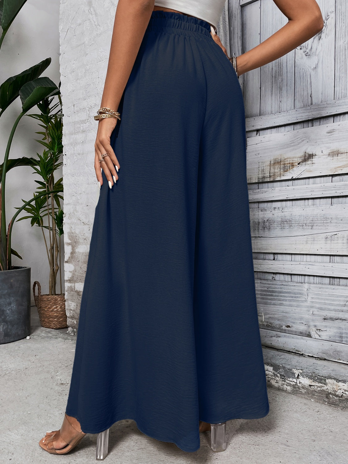 Lila High Waist Wide Leg Pants