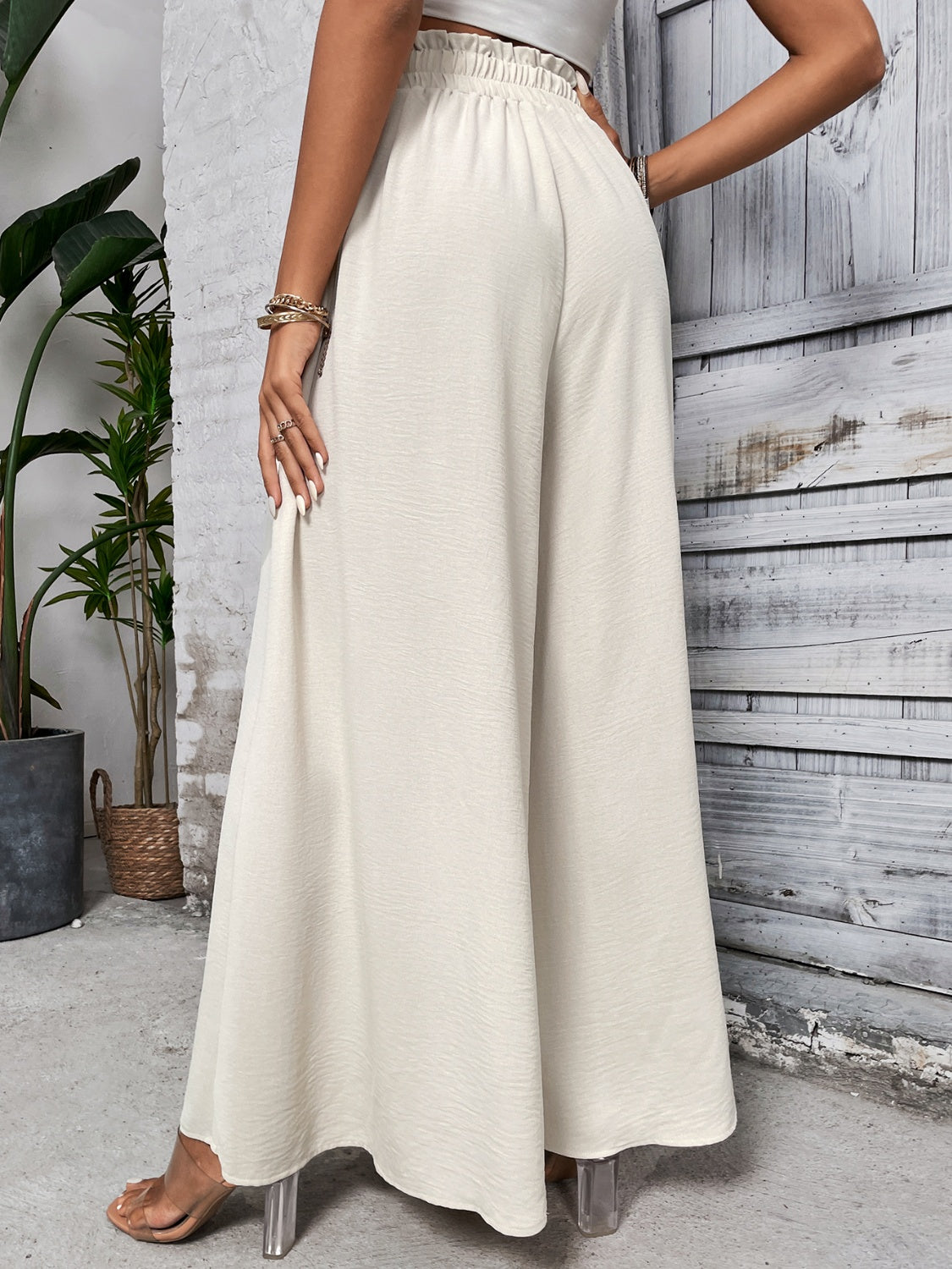 Lila High Waist Wide Leg Pants
