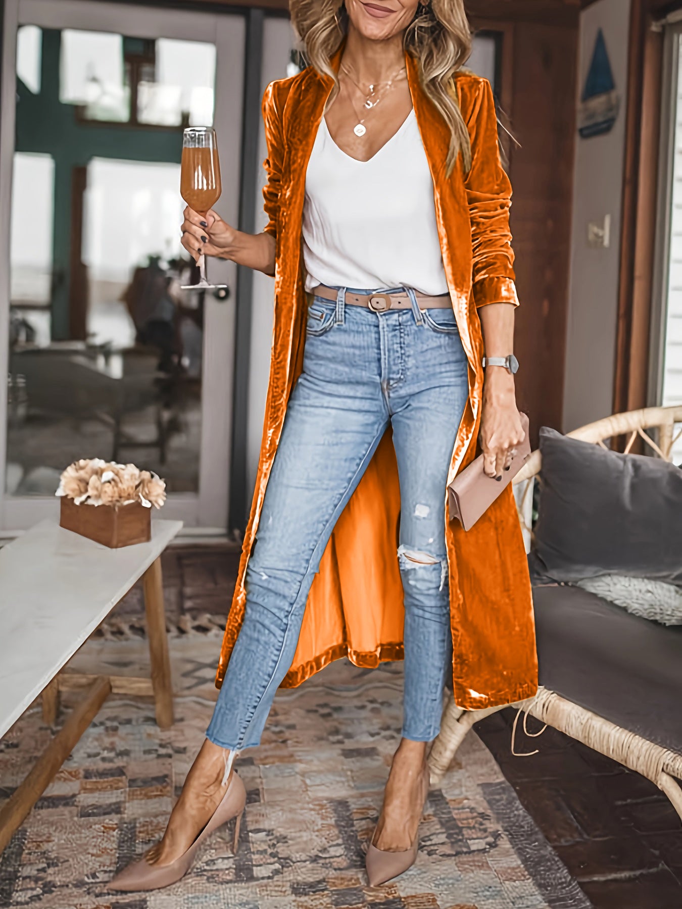 Chrishelle Duster Coat