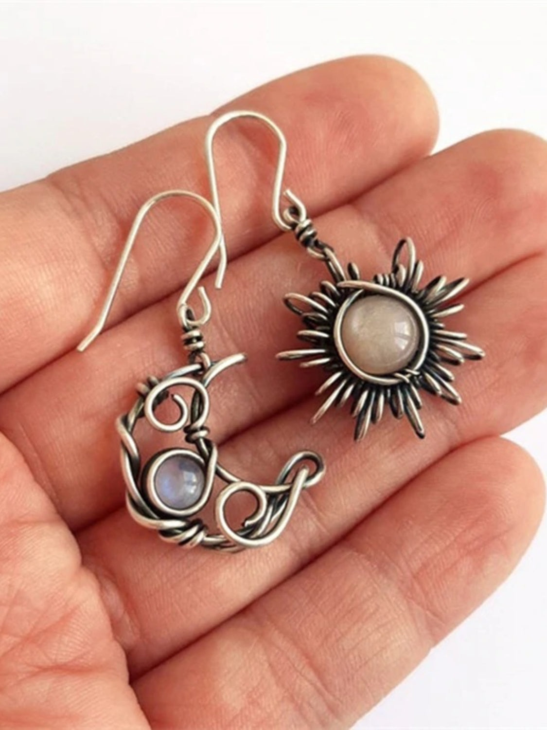 SolLuna Alloy Dangle Earrings