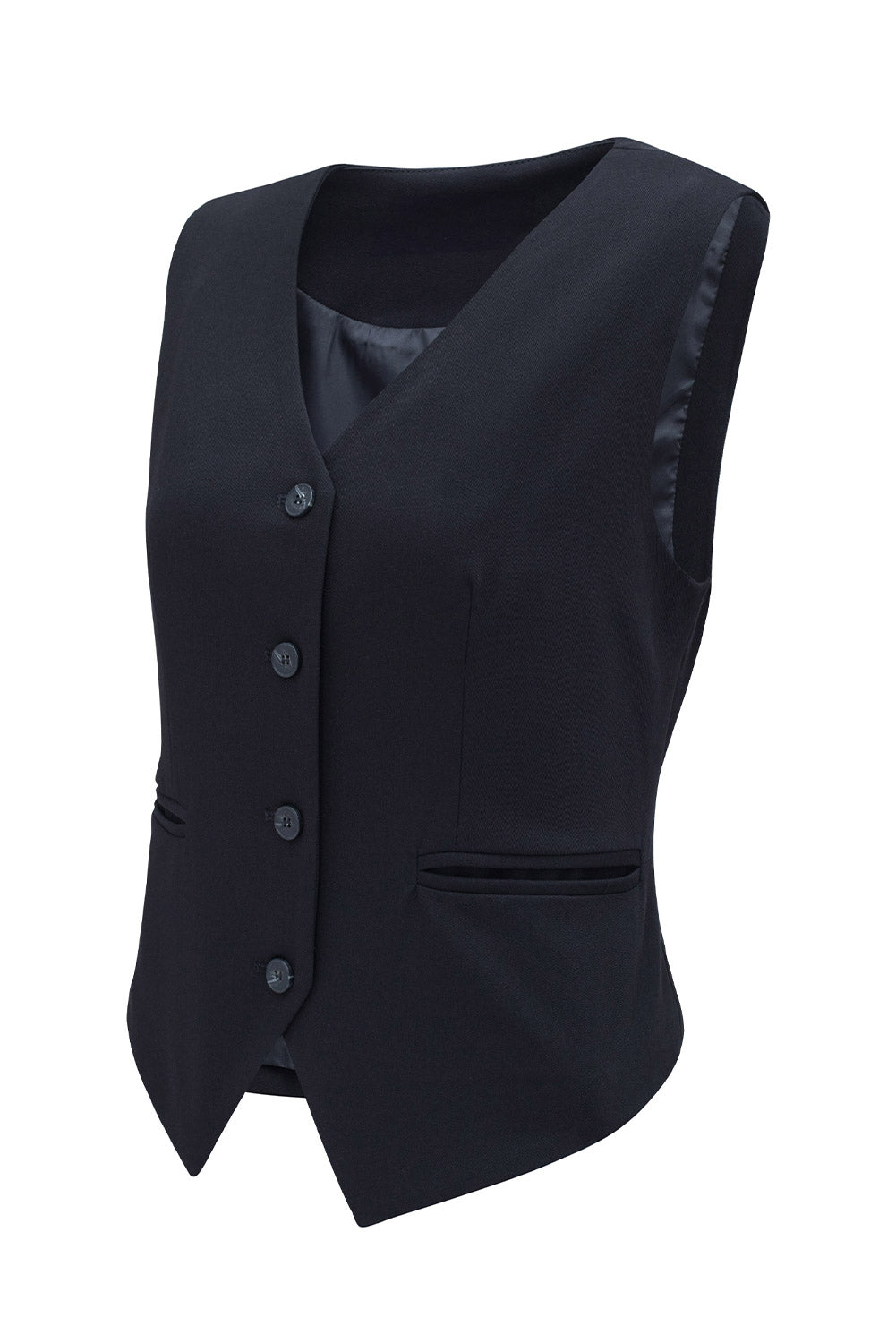 Alexandria Pocketed Button Down Vest
