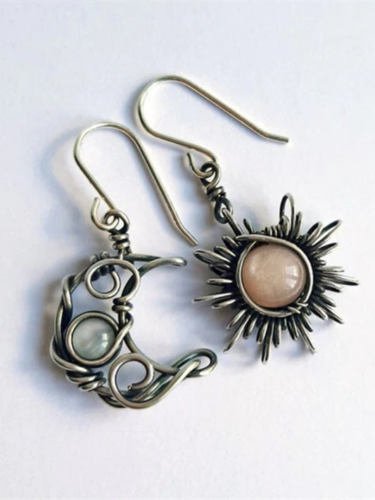 SolLuna Alloy Dangle Earrings