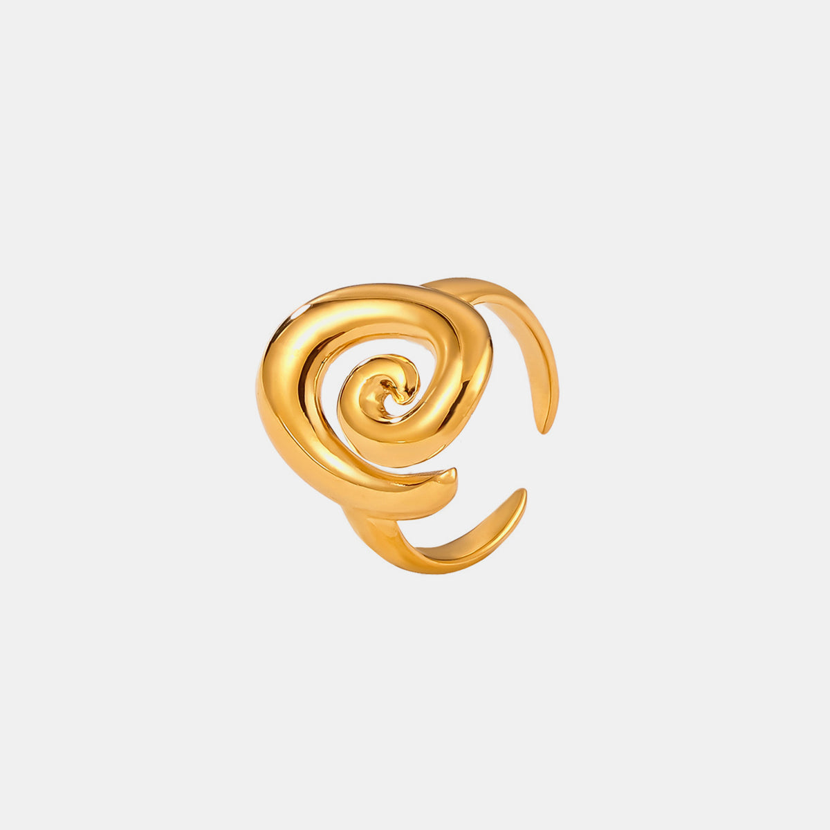 Khloe Spiral Shape Ring