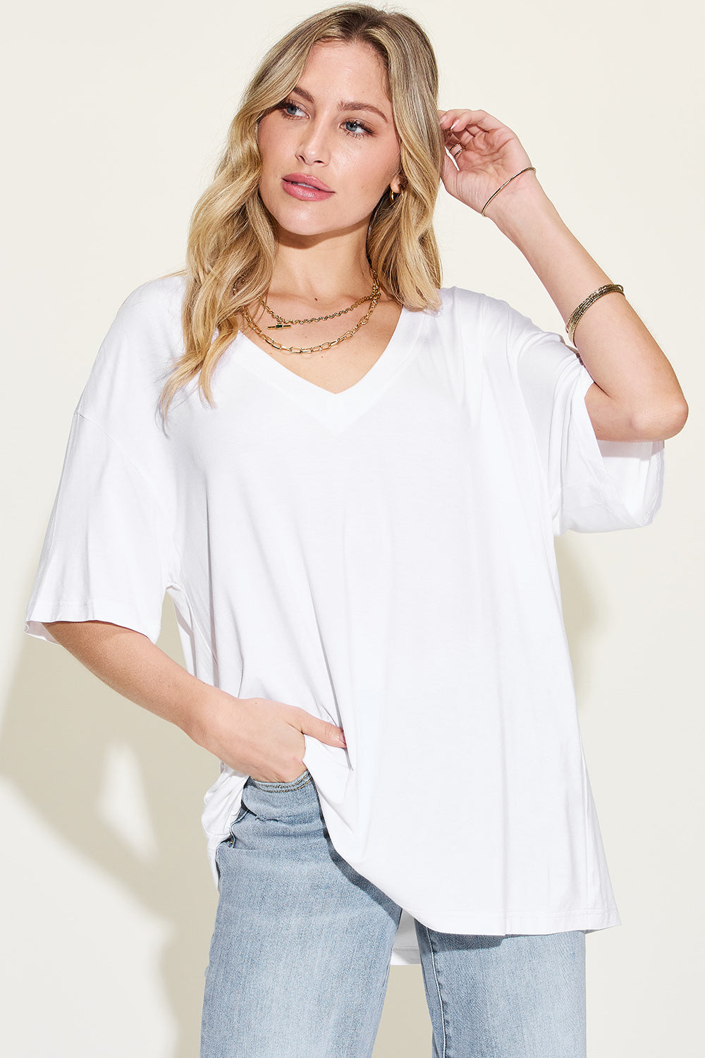 Hold On To Me Drop Shoulder T-Shirt