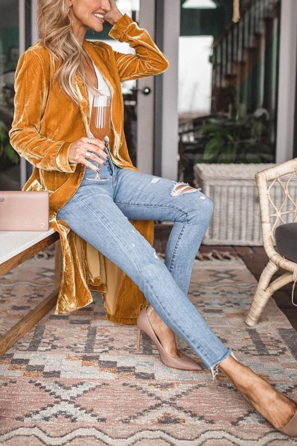 Chrishelle Duster Coat