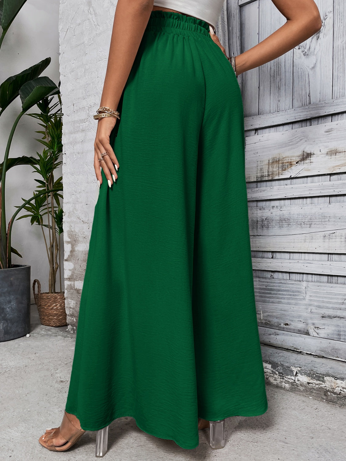 Lila High Waist Wide Leg Pants