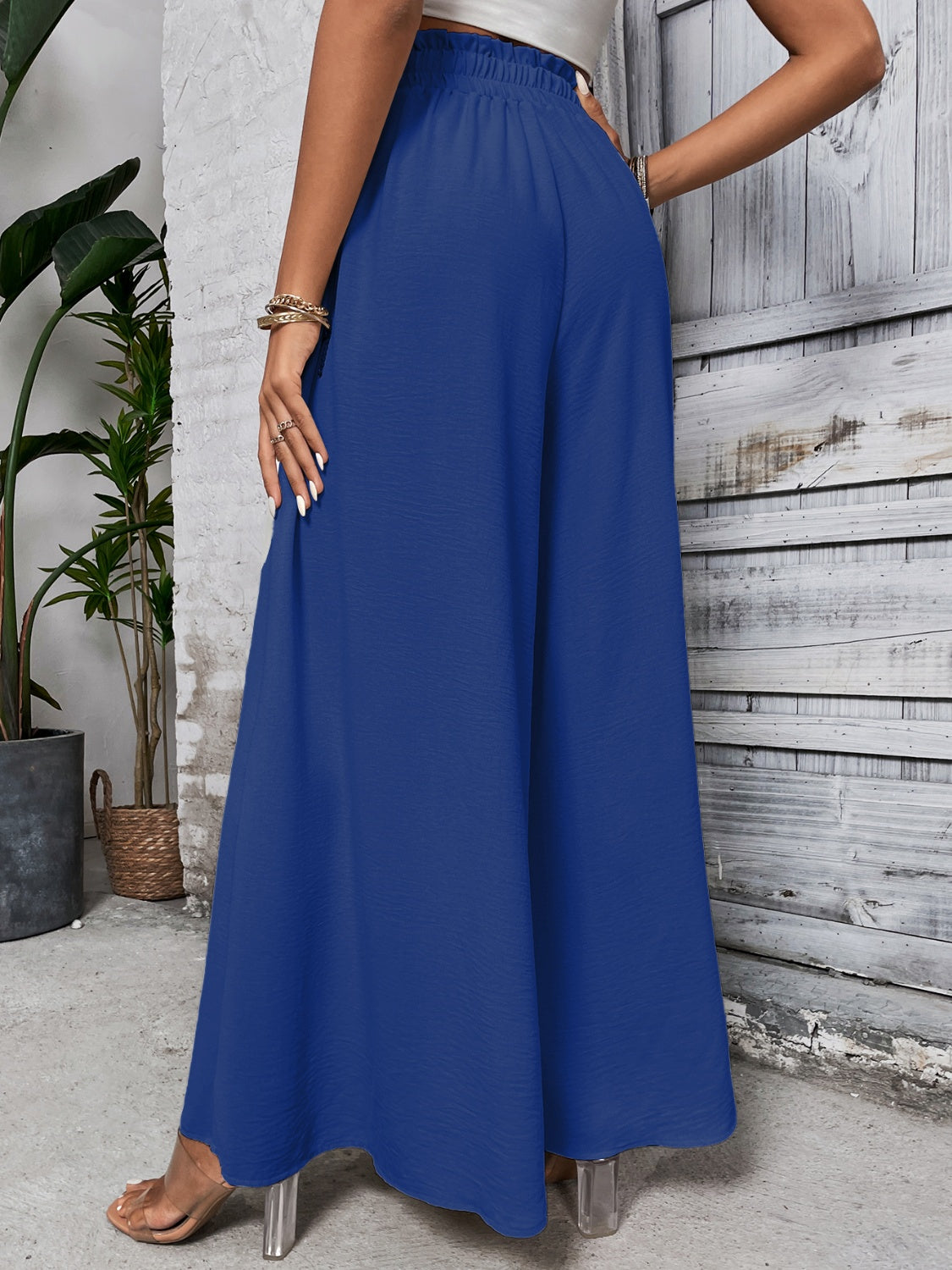Lila High Waist Wide Leg Pants