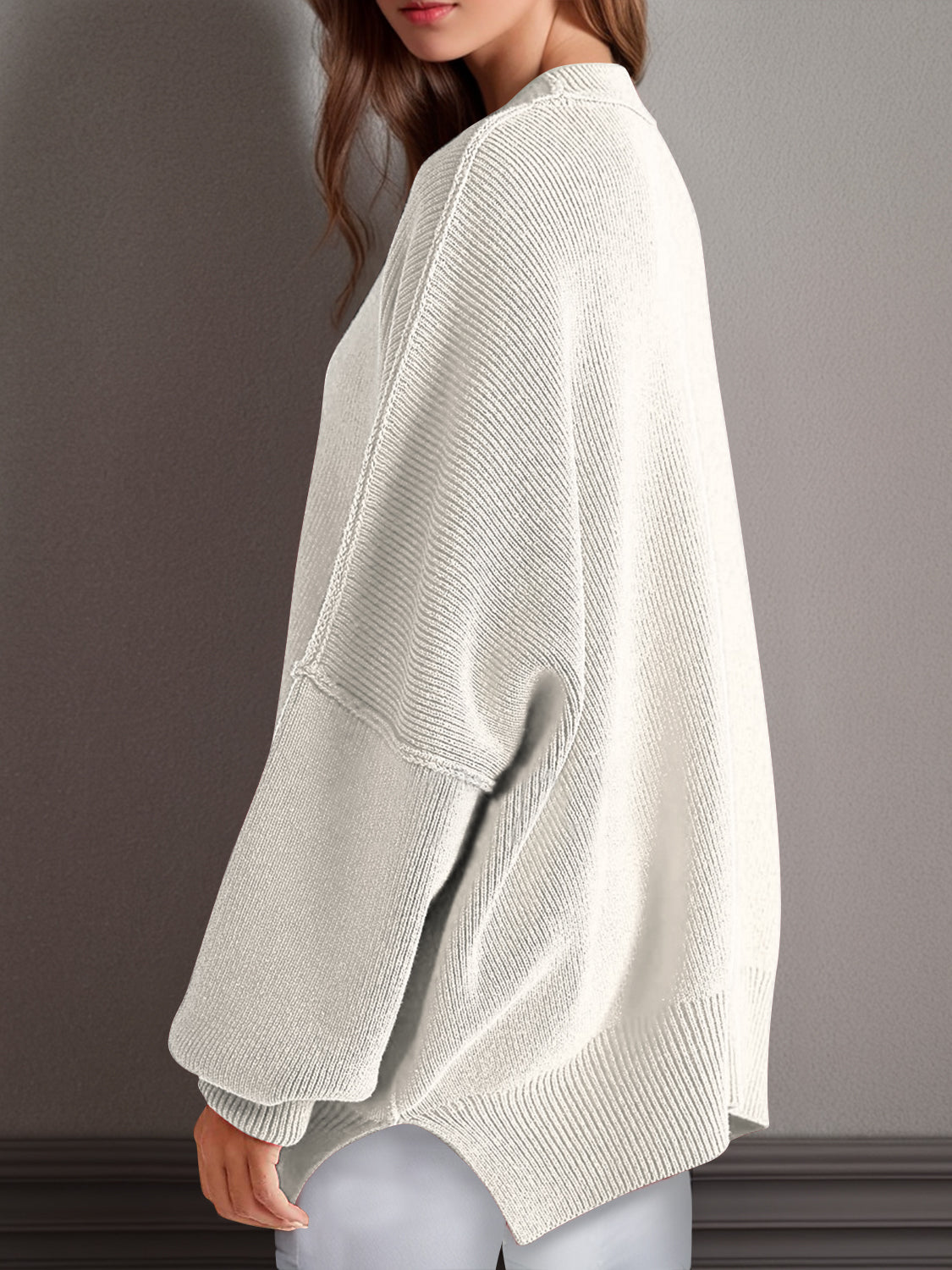 Feels Like Home Side Slit Sweater