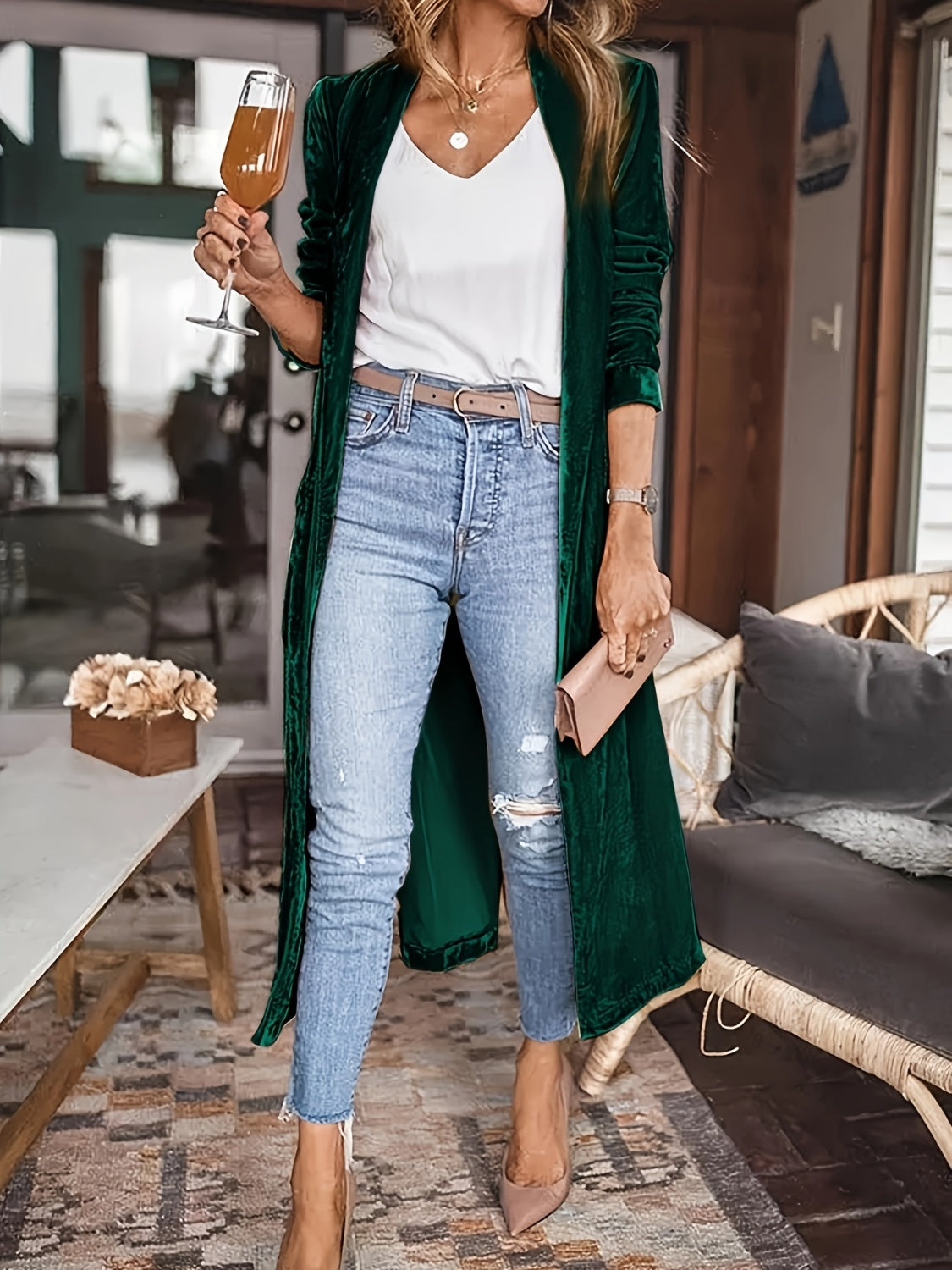 Chrishelle Duster Coat