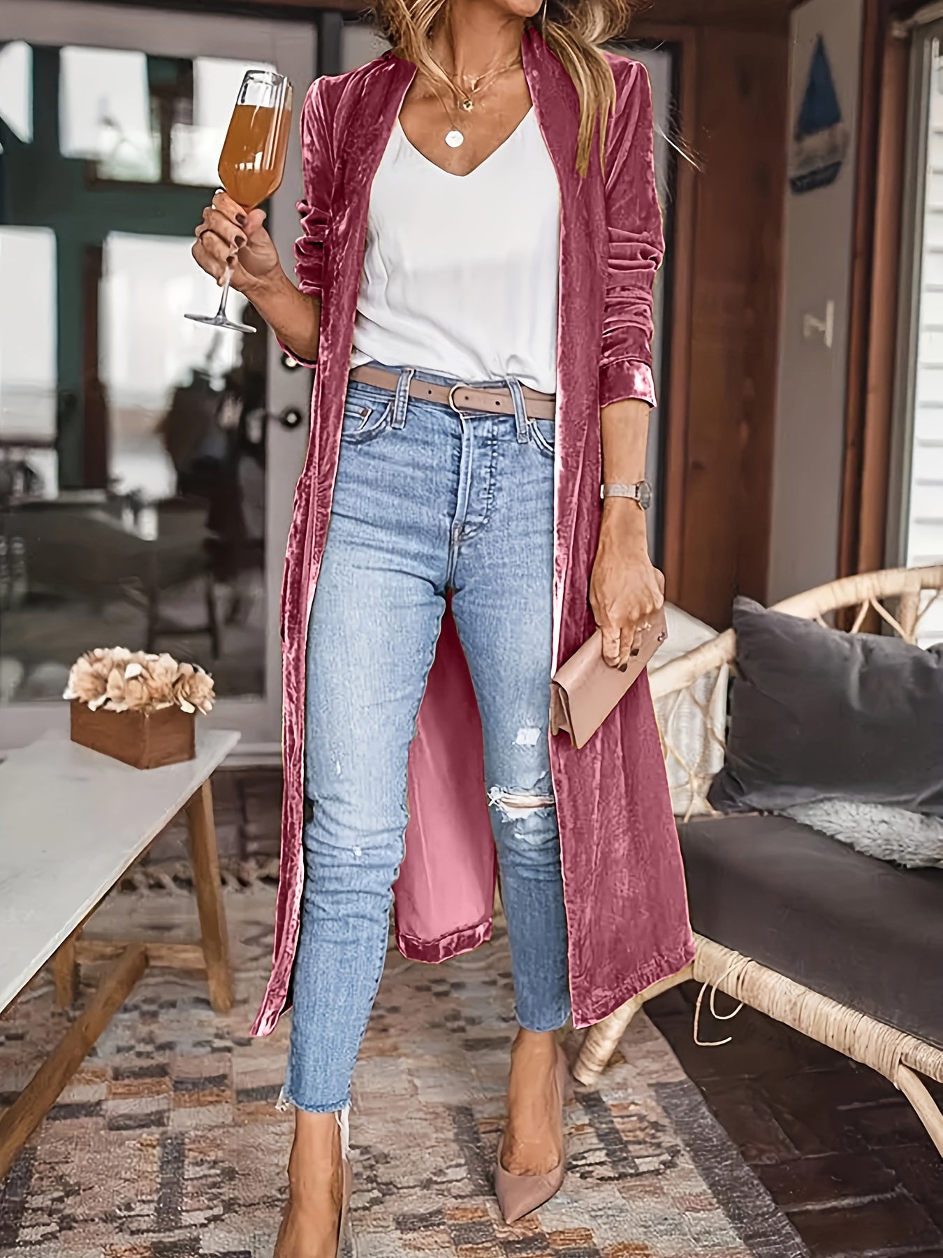 Chrishelle Duster Coat