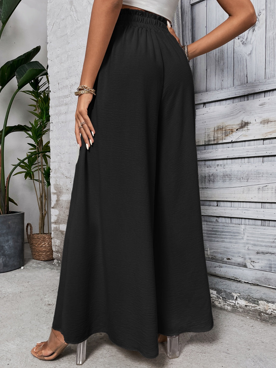 Lila High Waist Wide Leg Pants