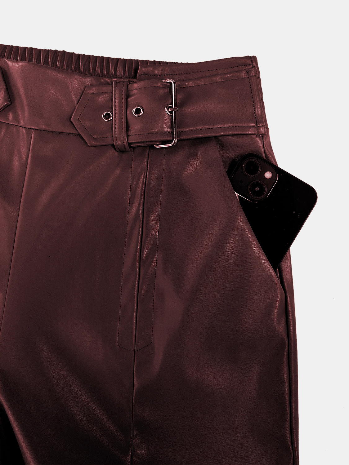 Arasi Elastic Waist Wide Leg Pants