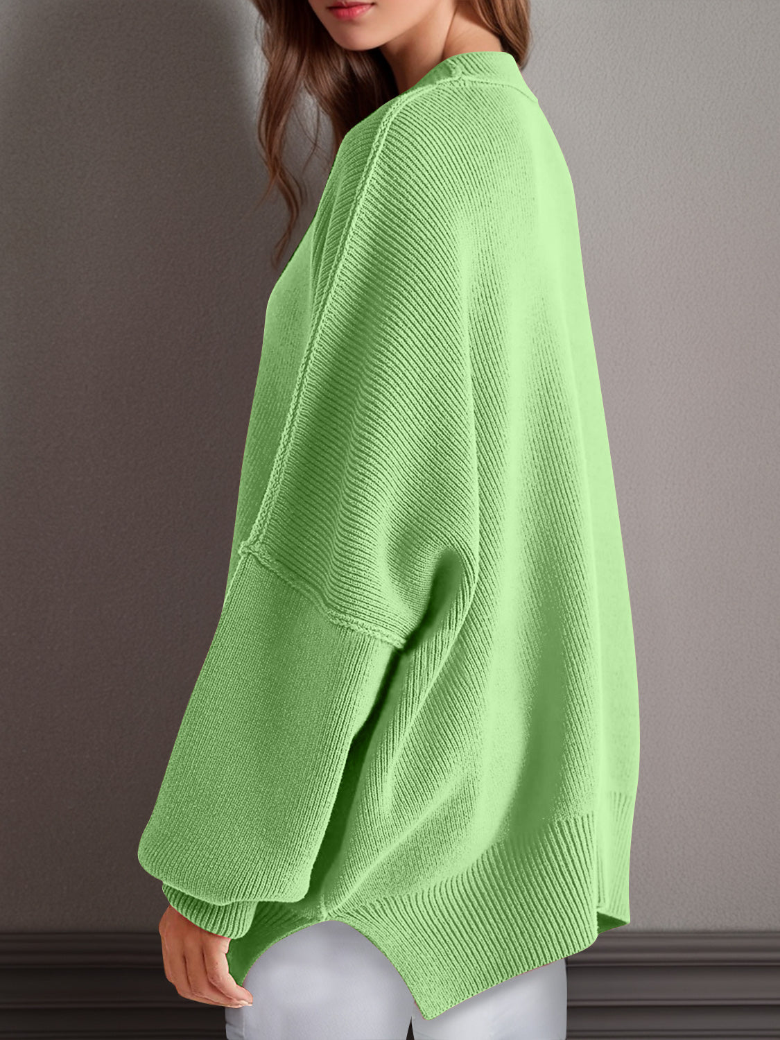 Feels Like Home Side Slit Sweater