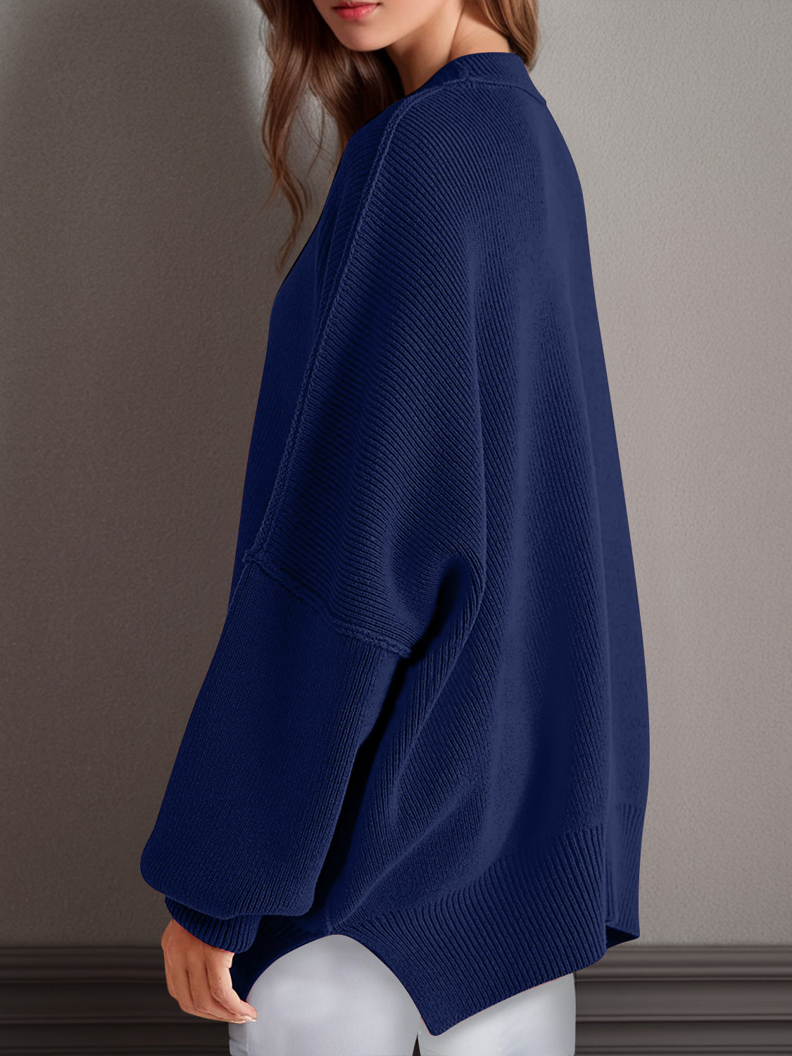 Feels Like Home Side Slit Sweater