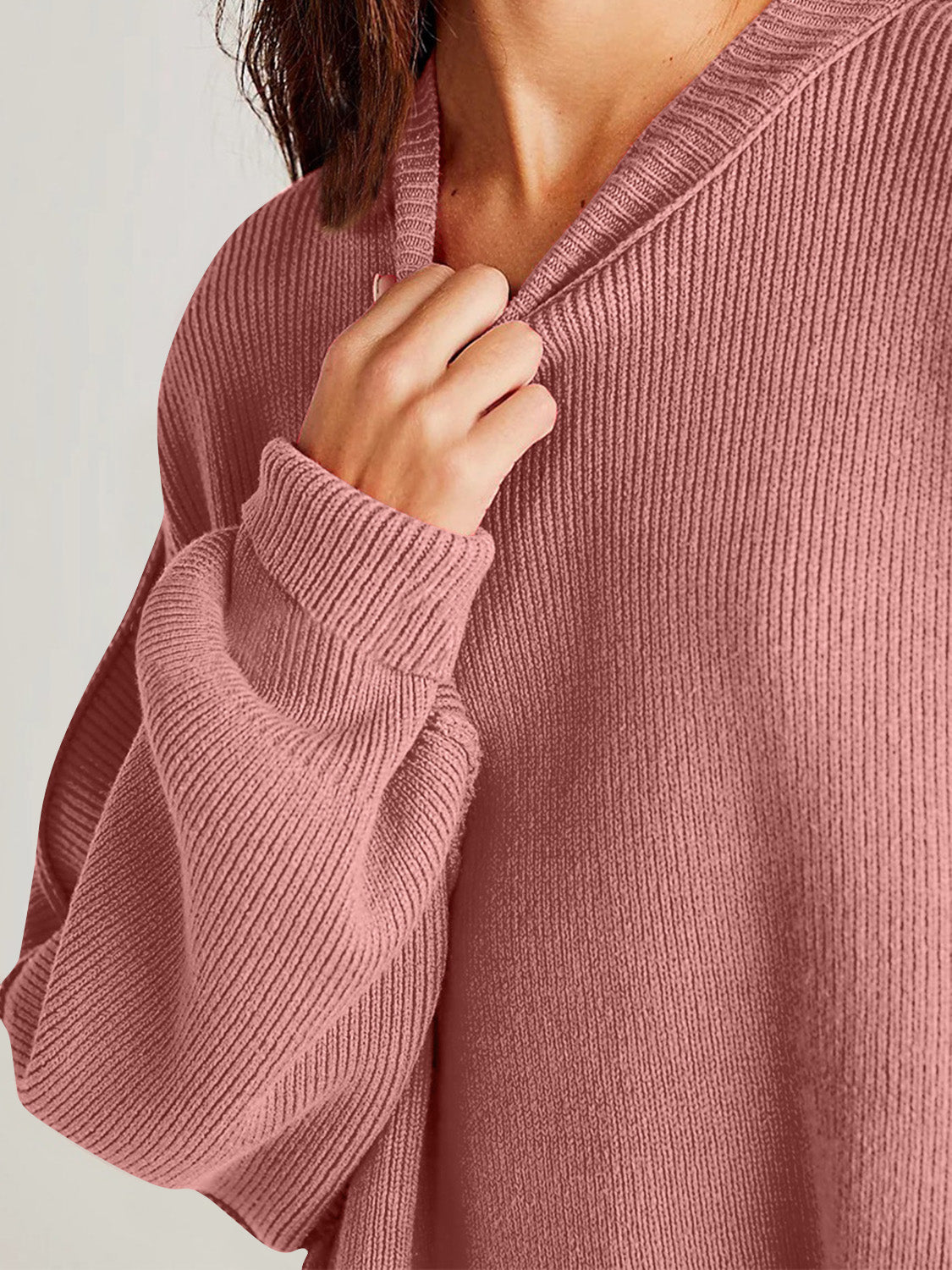 Feels Like Home Side Slit Sweater