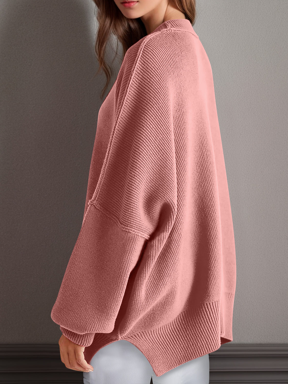 Feels Like Home Side Slit Sweater
