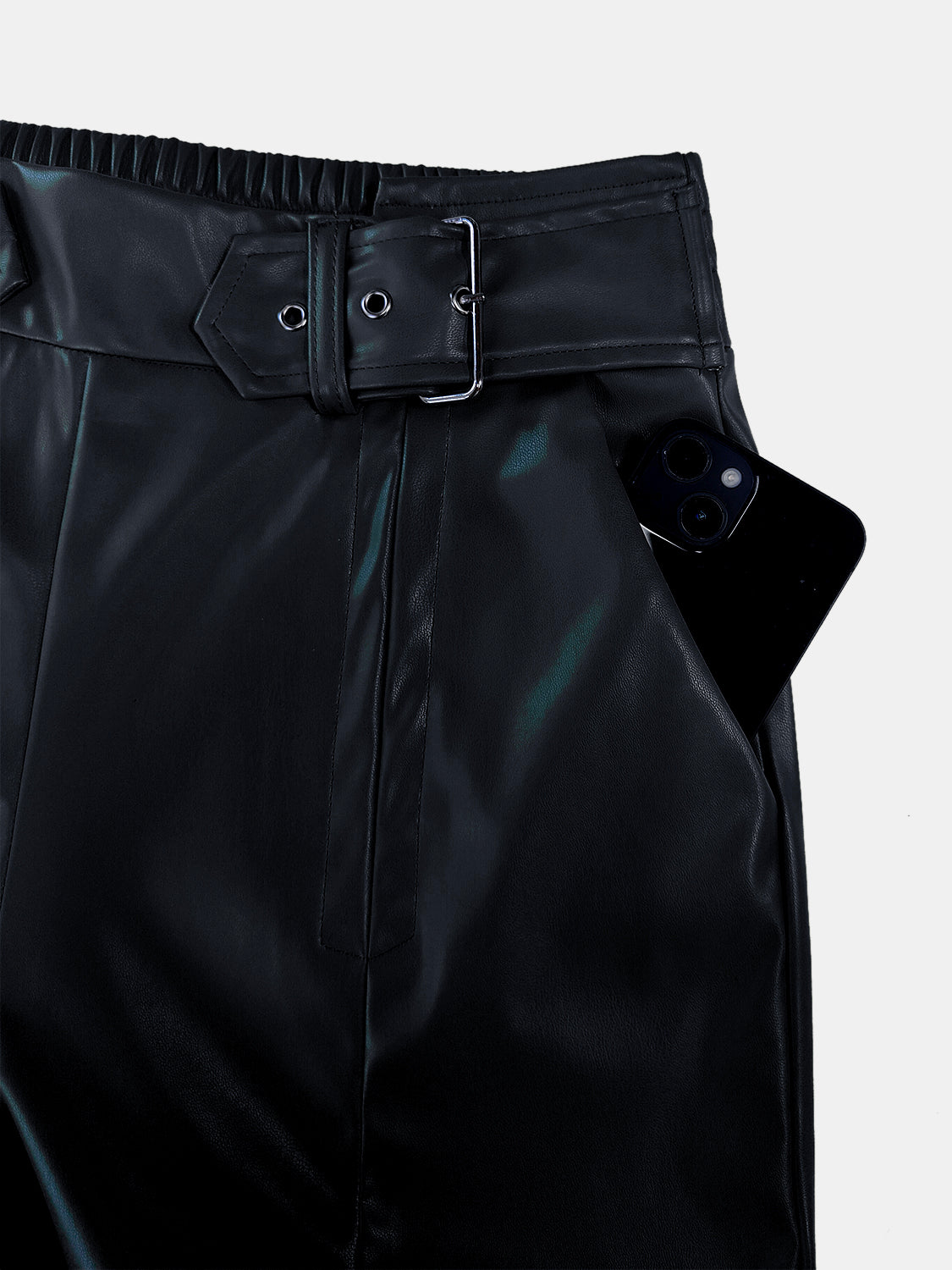 Arasi Elastic Waist Wide Leg Pants