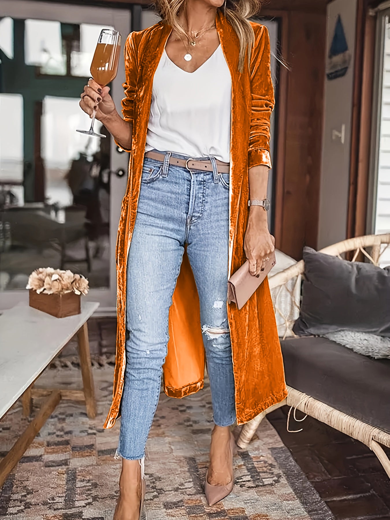 Chrishelle Duster Coat