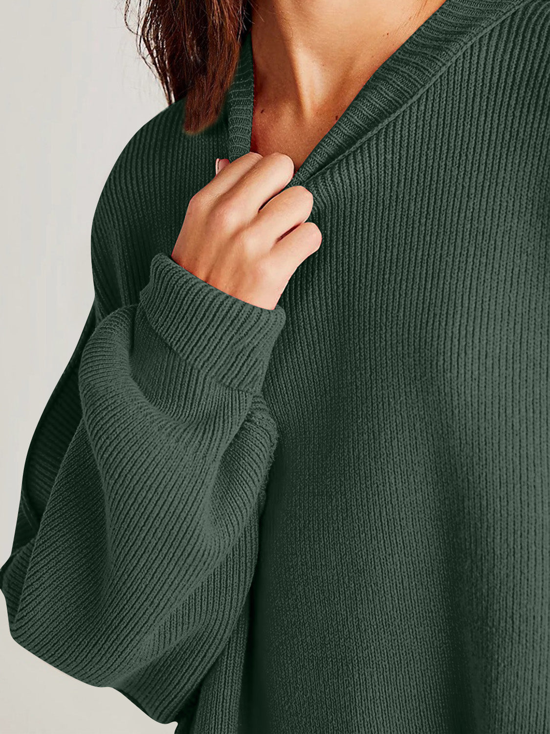 Feels Like Home Side Slit Sweater