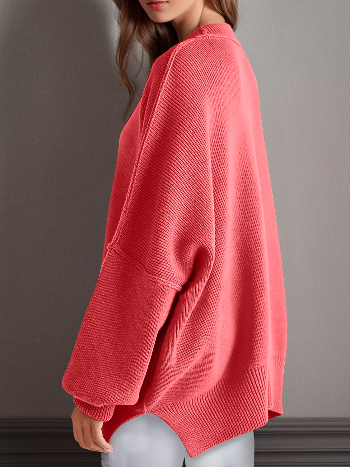 Feels Like Home Side Slit Sweater