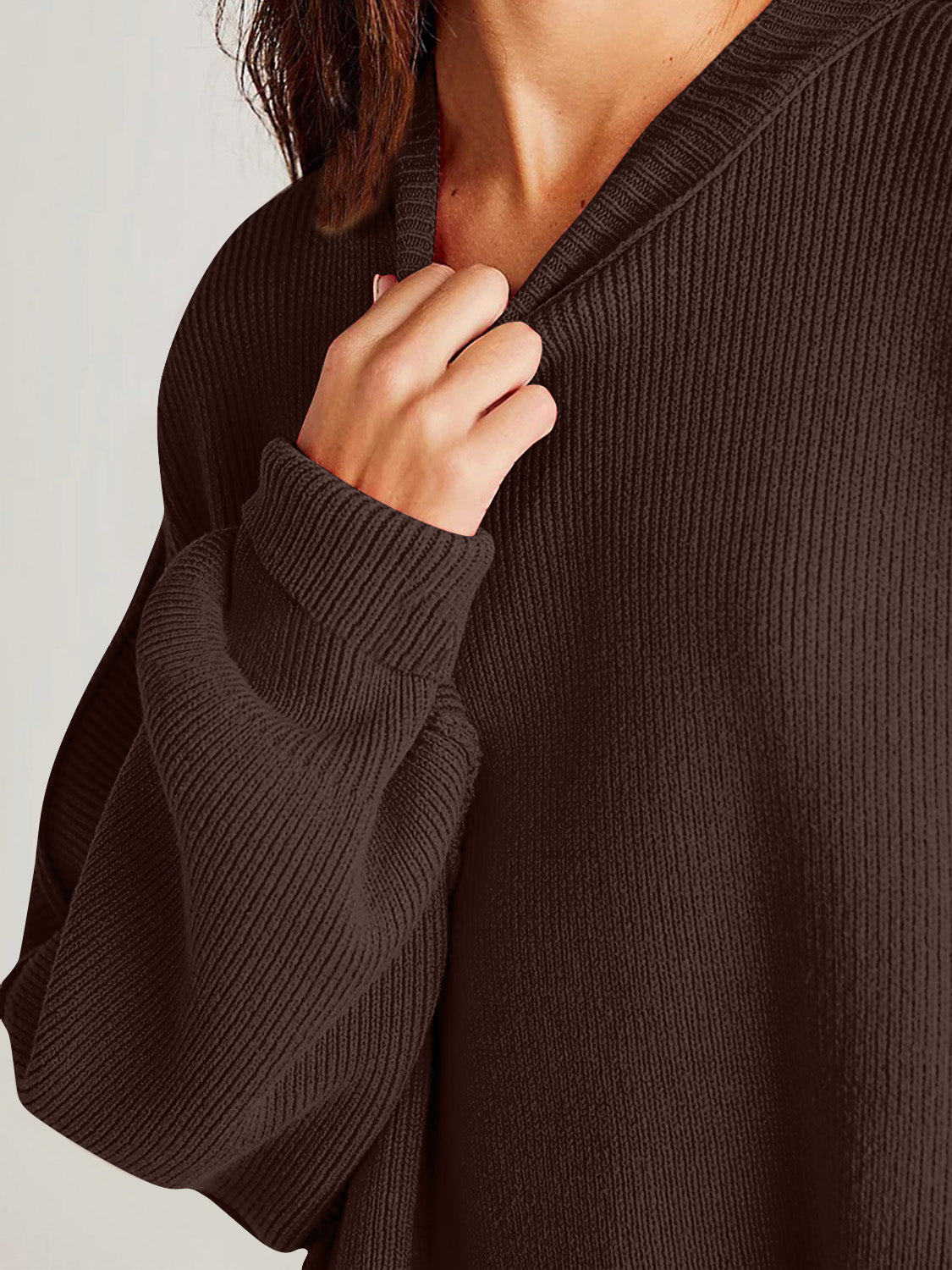 Feels Like Home Side Slit Sweater