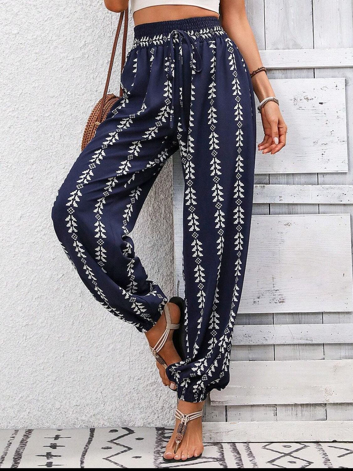 Teresa High Waist Boho Pants
