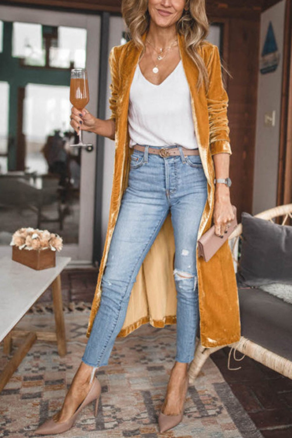 Chrishelle Duster Coat