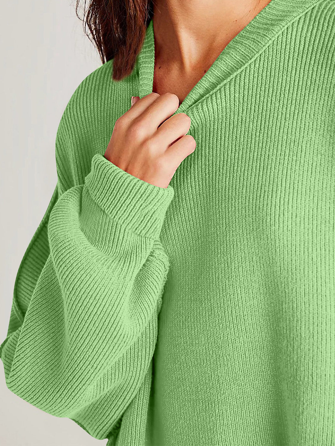 Feels Like Home Side Slit Sweater