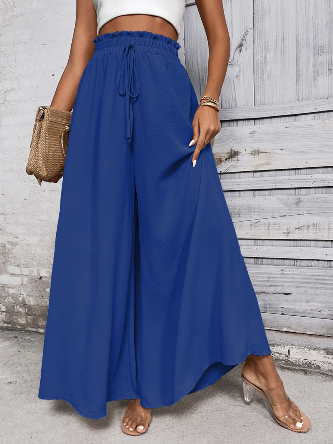Lila High Waist Wide Leg Pants