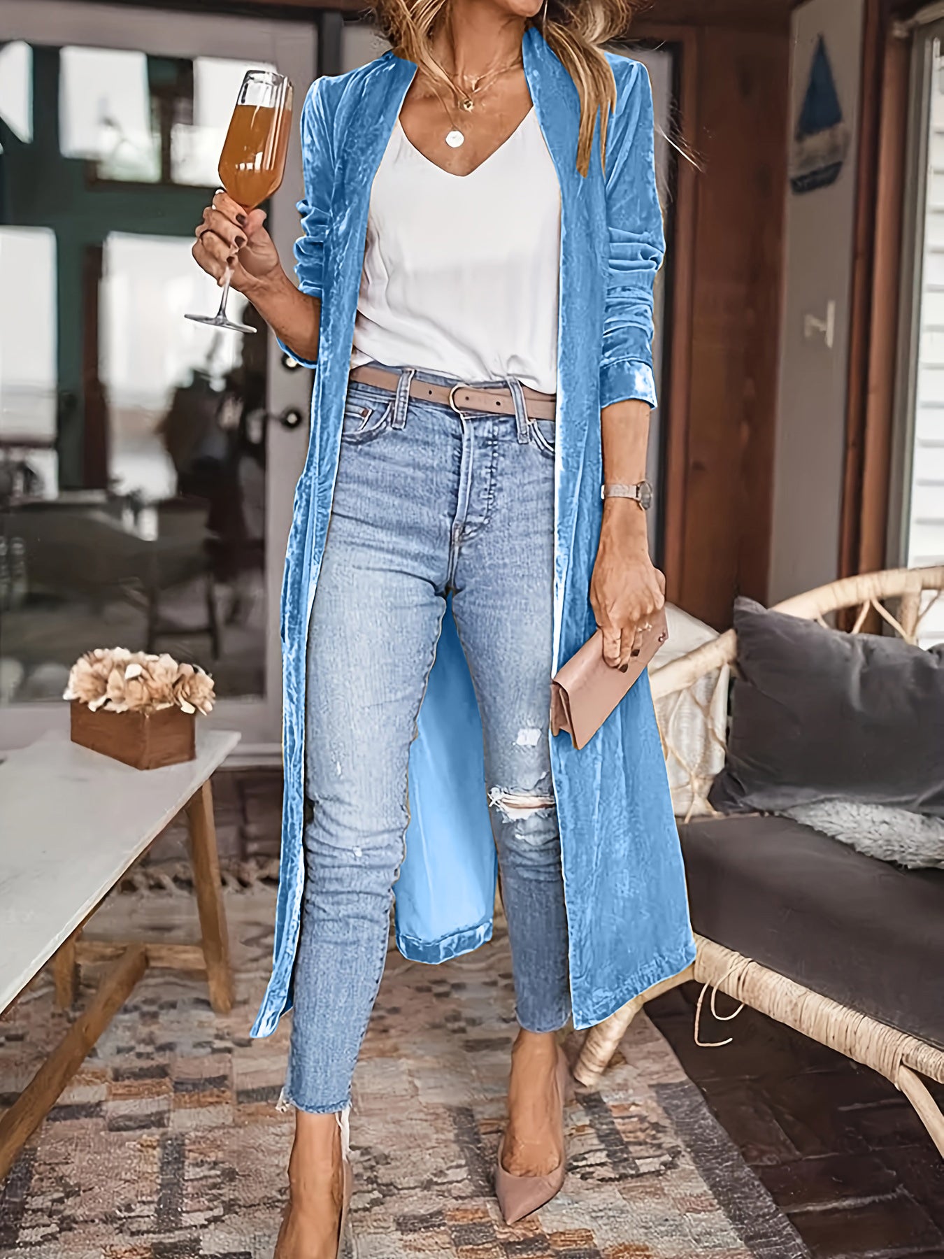 Chrishelle Duster Coat